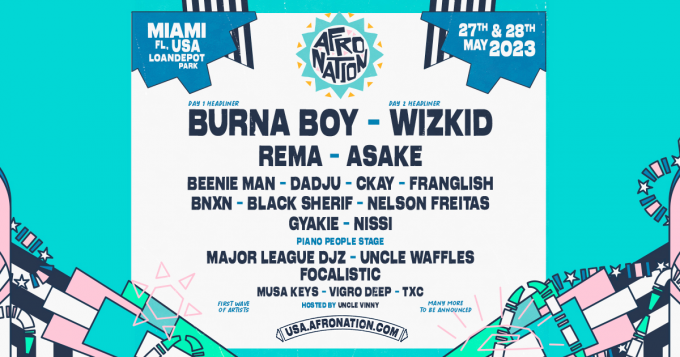 Afro Nation Miami - Sunday Tickets, 28th May